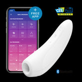 Satisfyer Curvy1+ White Clitoral Stimulator STIMULATORS